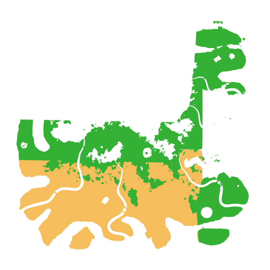 Biome Rust Map: Procedural Map, Size: 4250, Seed: 375131254