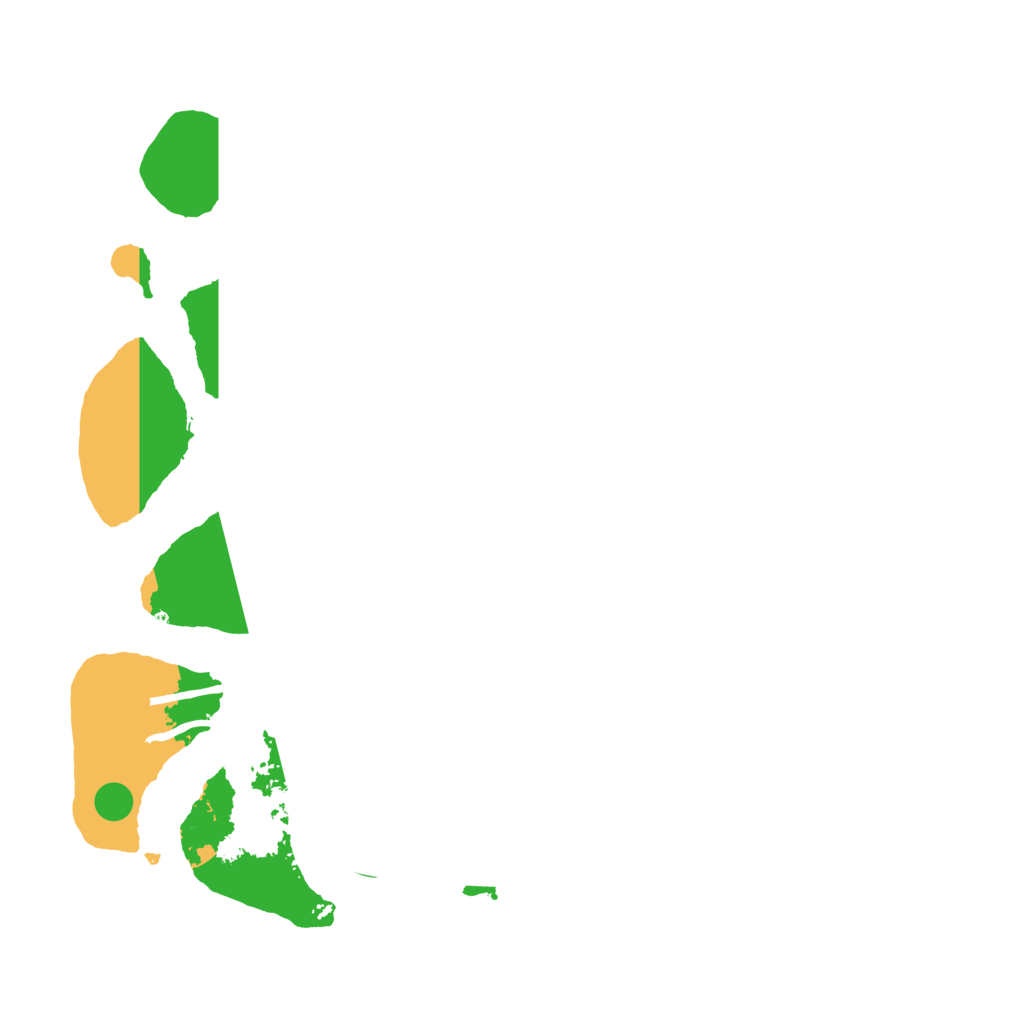 Biome Rust Map: Procedural Map, Size: 3500, Seed: 823