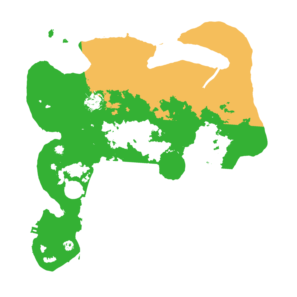 Biome Rust Map: Procedural Map, Size: 3000, Seed: 1494271949