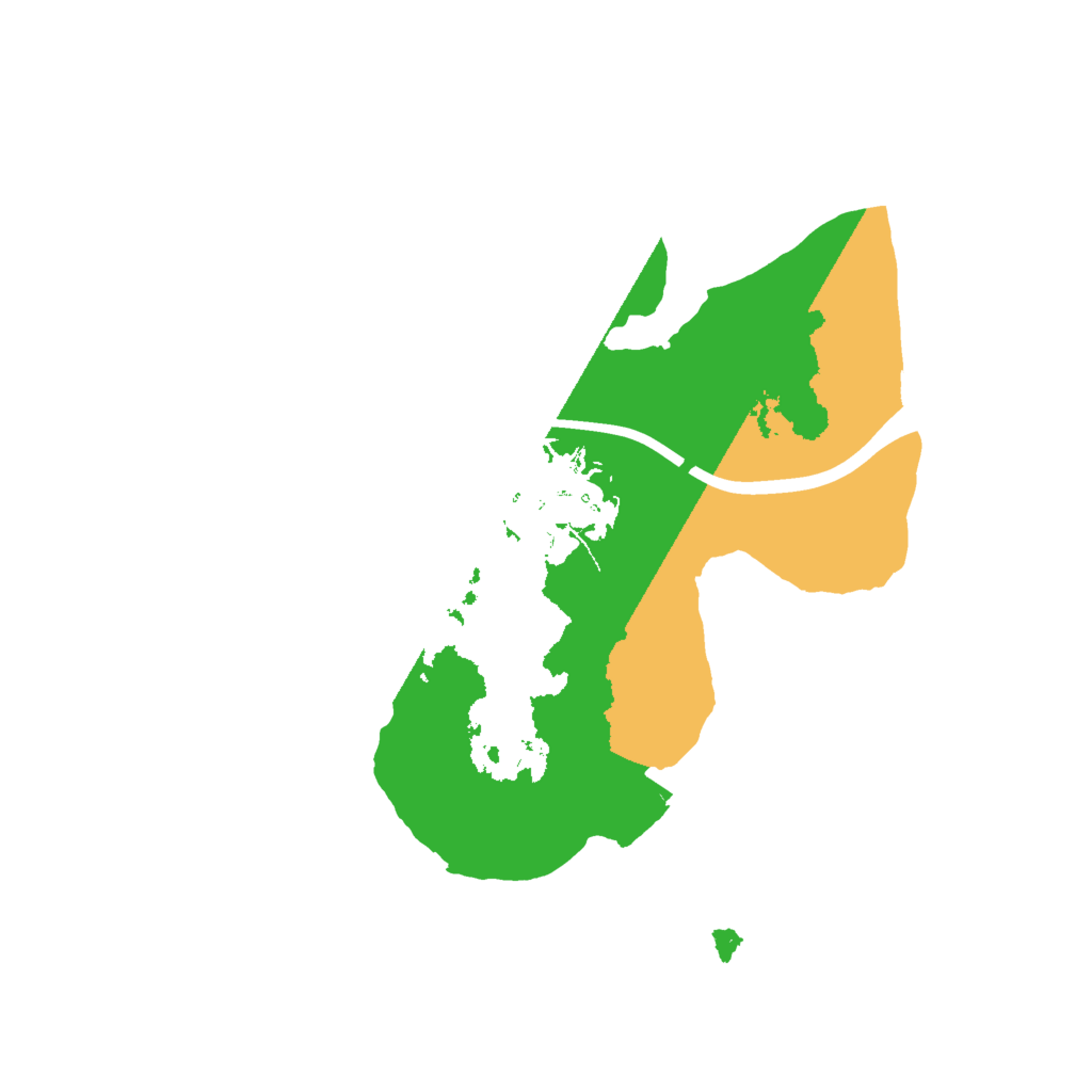 Biome Rust Map: Procedural Map, Size: 1750, Seed: 8