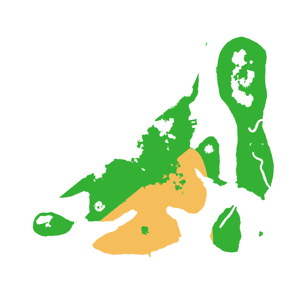 Biome Rust Map: Procedural Map, Size: 3000, Seed: 903678