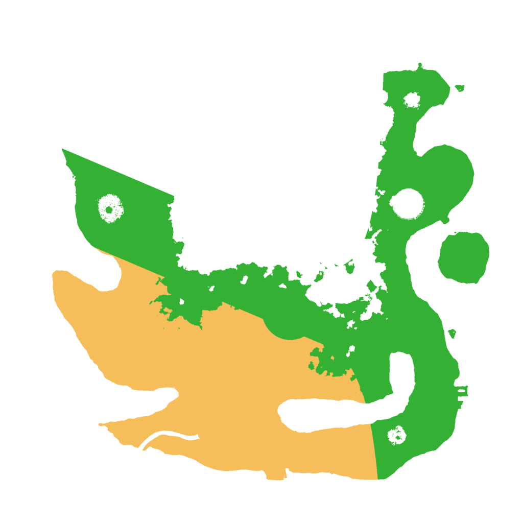 Biome Rust Map: Procedural Map, Size: 3000, Seed: 784735