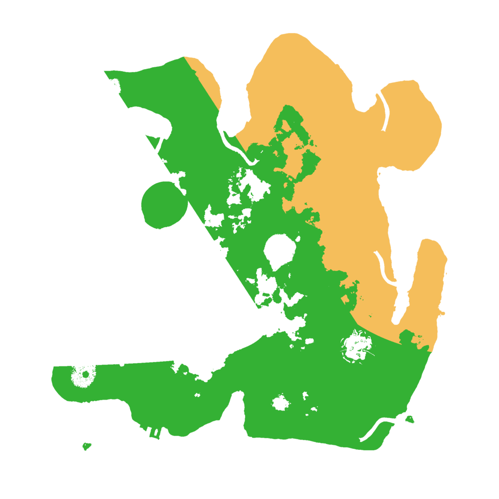 Biome Rust Map: Procedural Map, Size: 3000, Seed: 270218