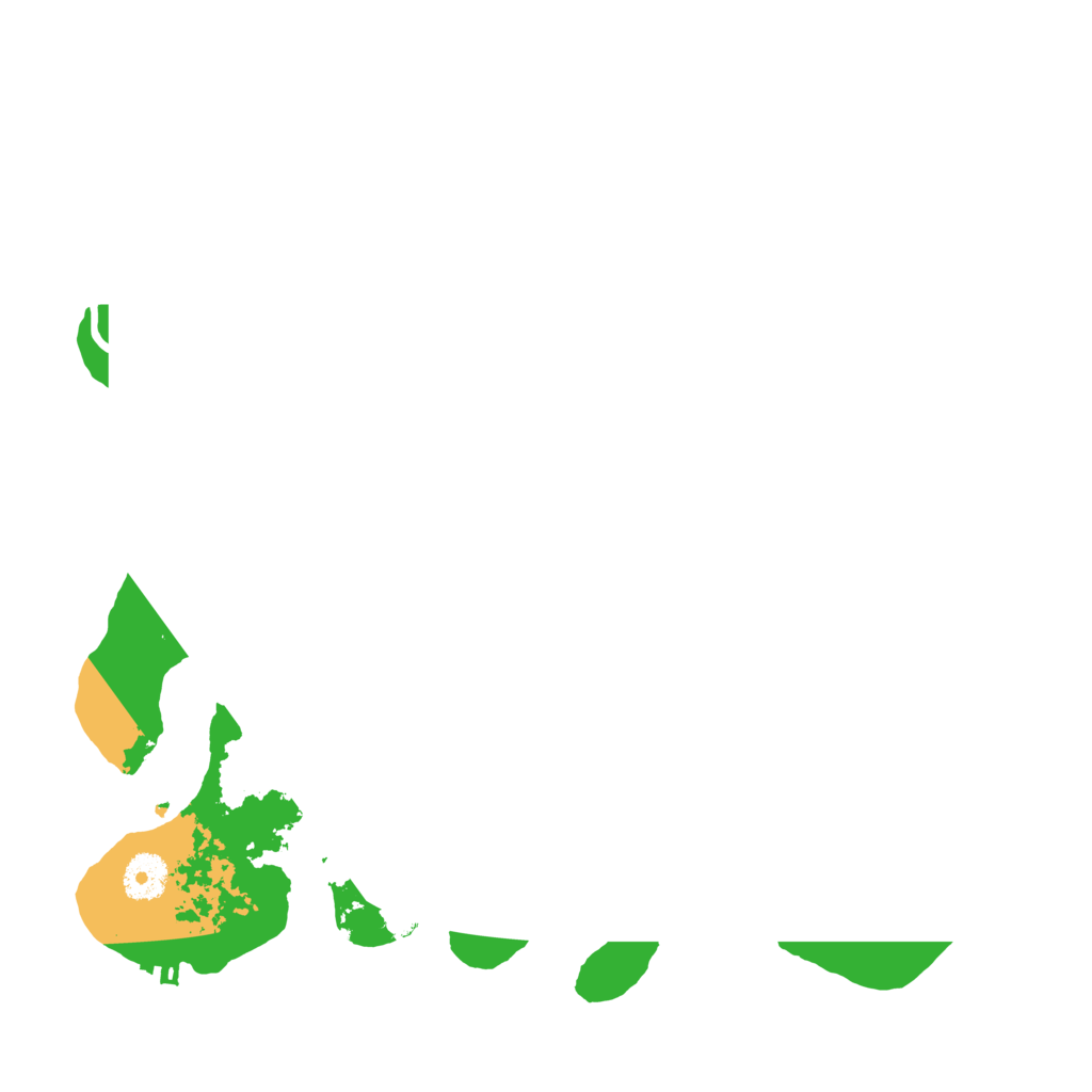 Biome Rust Map: Procedural Map, Size: 3600, Seed: 23010