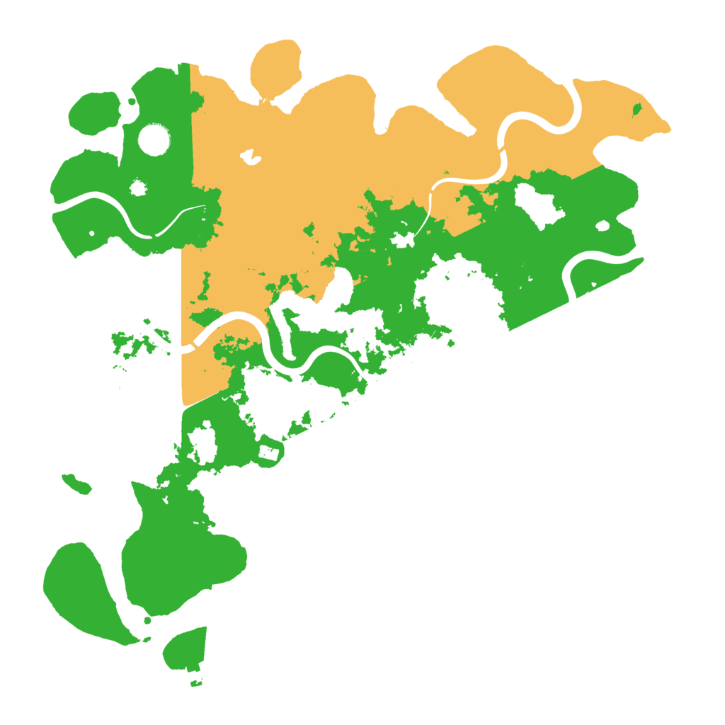 Biome Rust Map: Procedural Map, Size: 4000, Seed: 119708228