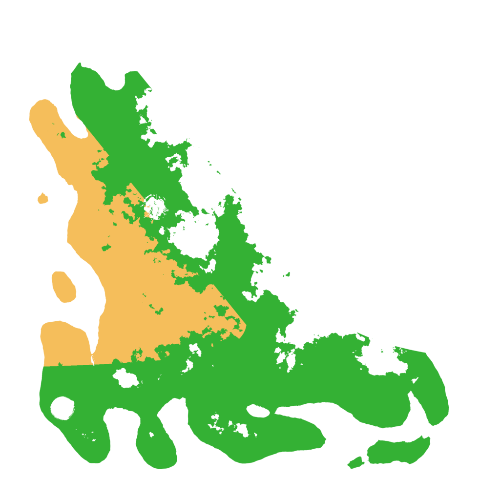 Biome Rust Map: Barren, Size: 3850, Seed: 33781449