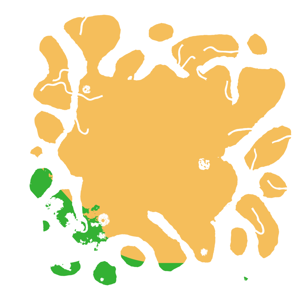 Biome Rust Map: Procedural Map, Size: 3850, Seed: 2105522947