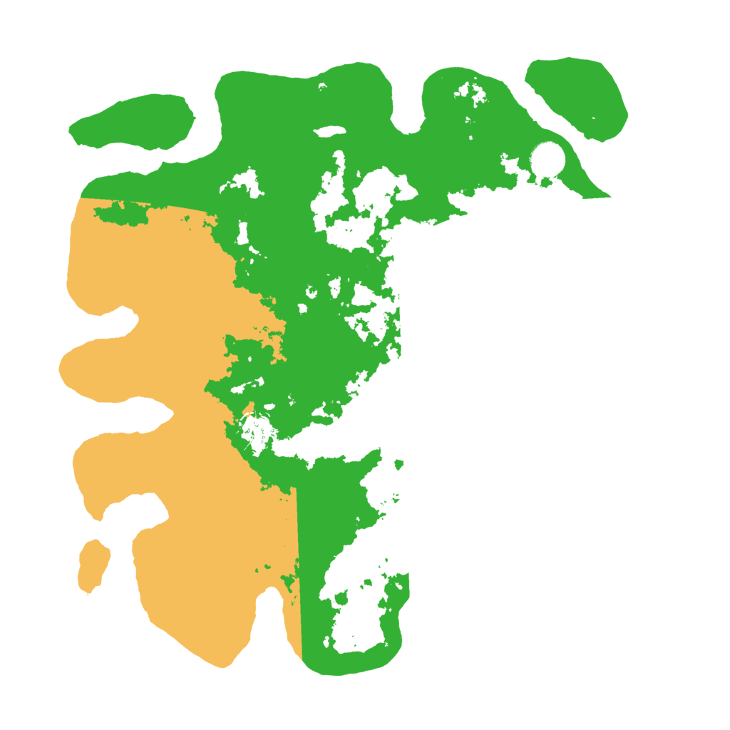 Biome Rust Map: Barren, Size: 3700, Seed: 1196782011