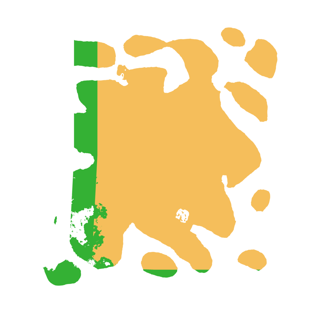 Biome Rust Map: Barren, Size: 3500, Seed: 894705653