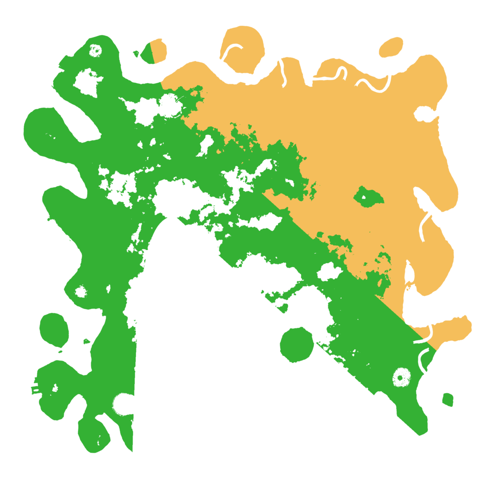 Biome Rust Map: Procedural Map, Size: 4000, Seed: 2021060575