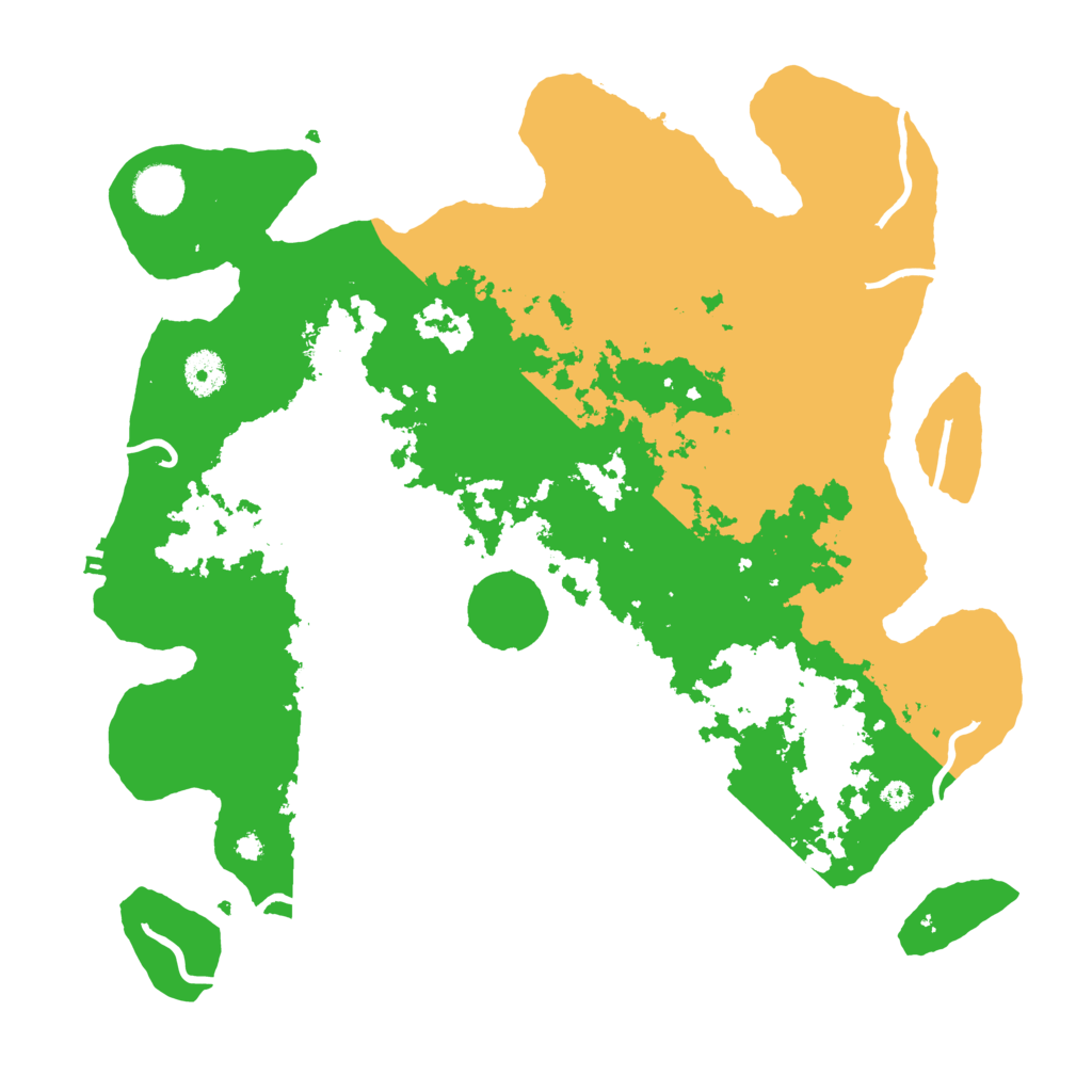 Biome Rust Map: Procedural Map, Size: 3800, Seed: 646749037
