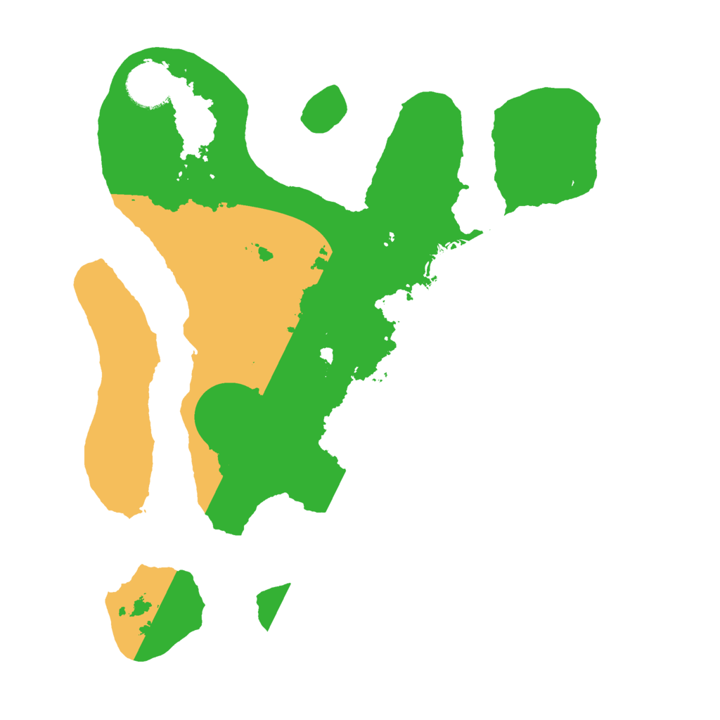 Biome Rust Map: Barren, Size: 2800, Seed: 10