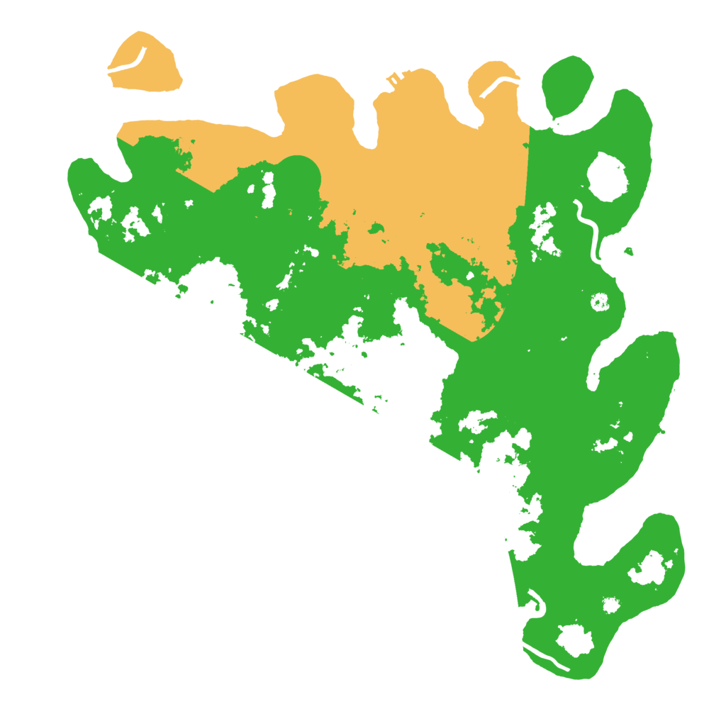 Biome Rust Map: Procedural Map, Size: 4000, Seed: 369541
