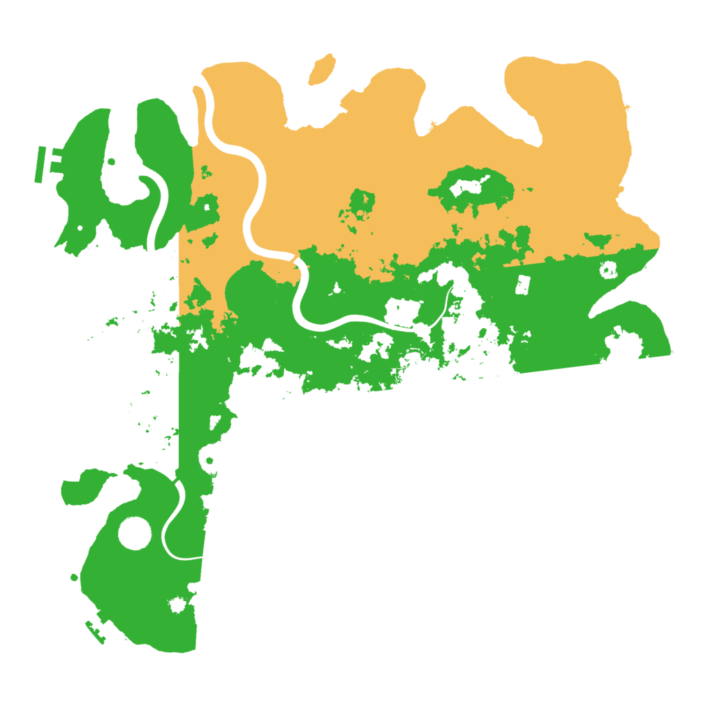 Biome Rust Map: Procedural Map, Size: 3950, Seed: 1905549816