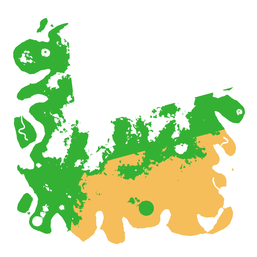 Biome Rust Map: Procedural Map, Size: 4500, Seed: 123412