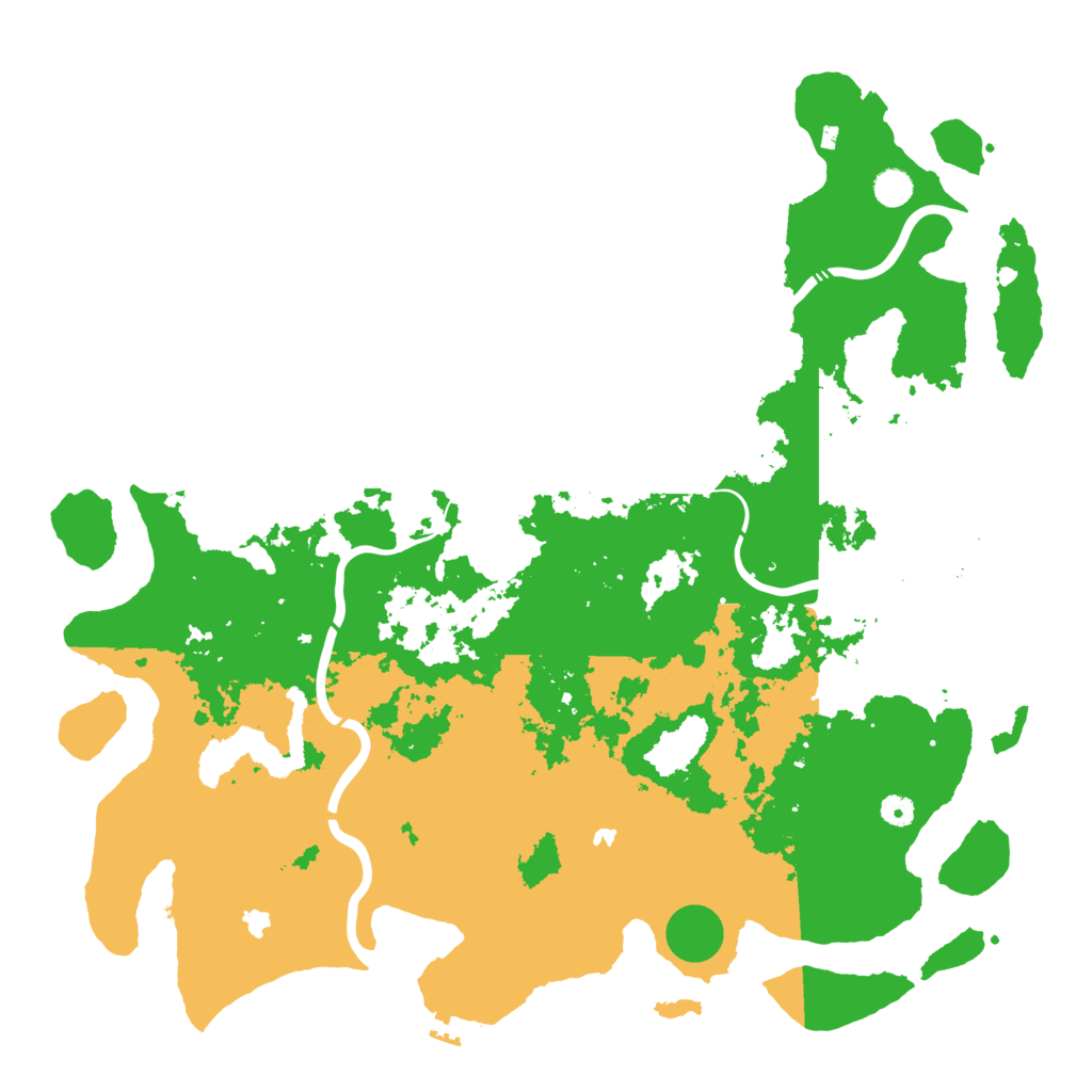 Biome Rust Map: Procedural Map, Size: 5000, Seed: 1368446354