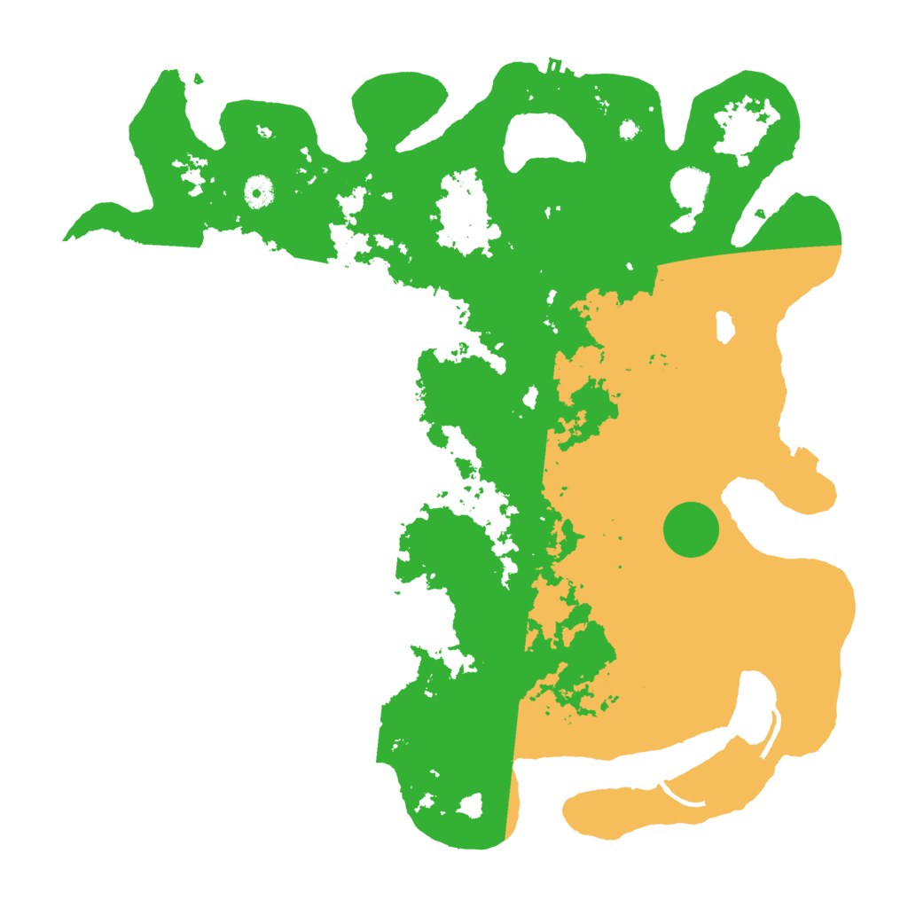 Biome Rust Map: Procedural Map, Size: 4300, Seed: 353531
