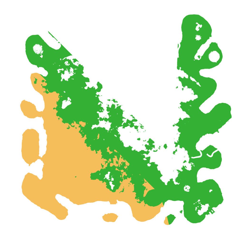 Biome Rust Map: Procedural Map, Size: 3950, Seed: 712723641