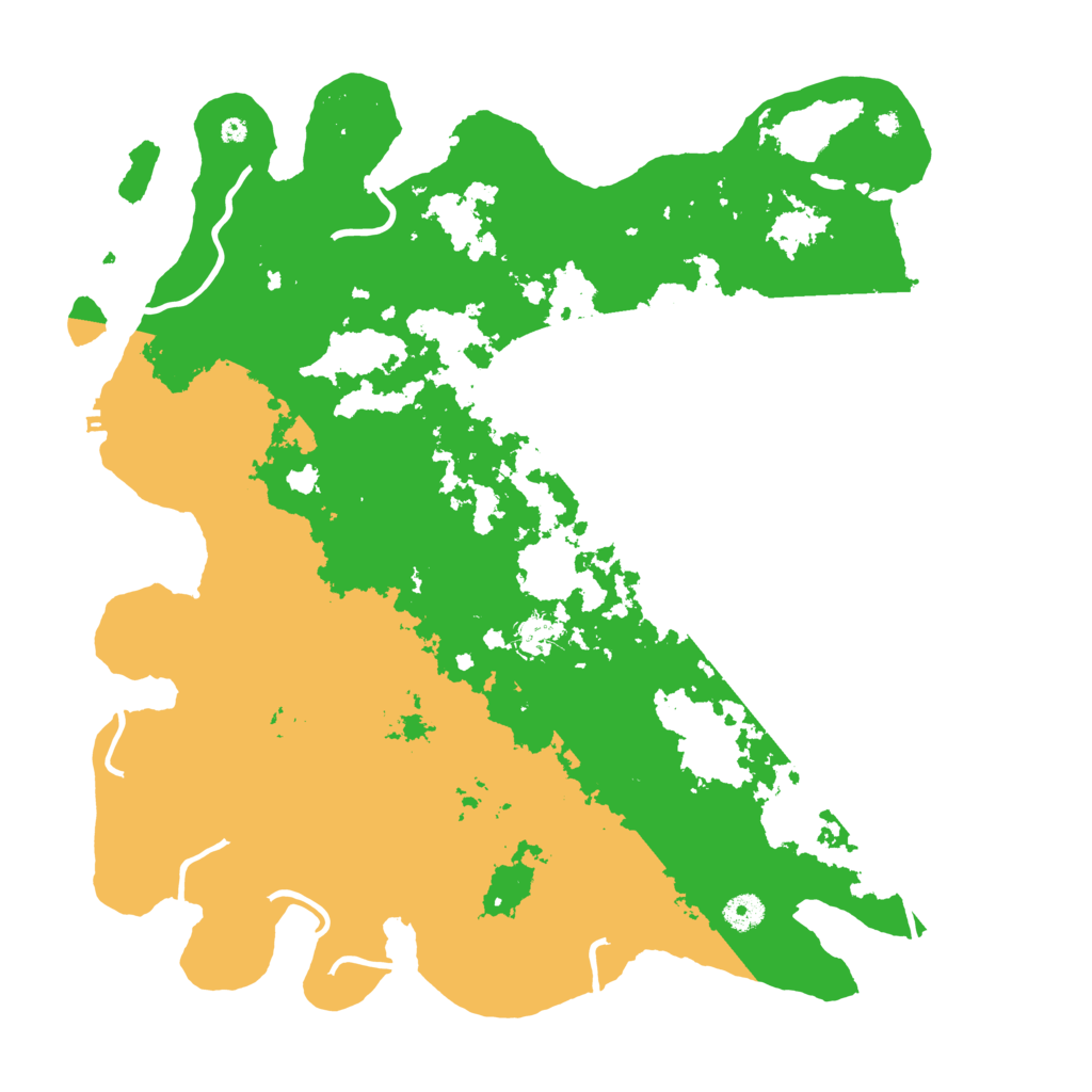 Biome Rust Map: Procedural Map, Size: 4300, Seed: 40