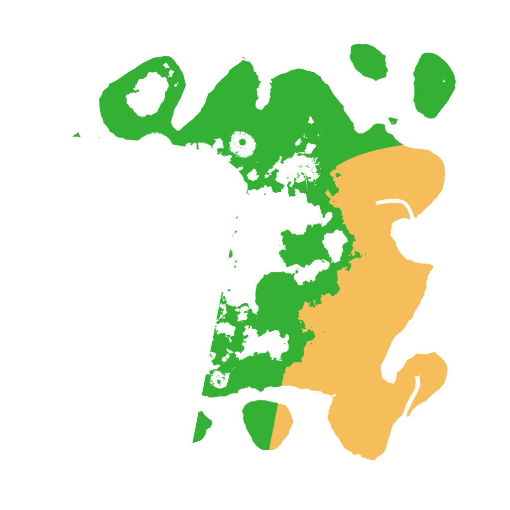 Biome Rust Map: Procedural Map, Size: 3000, Seed: 34645745