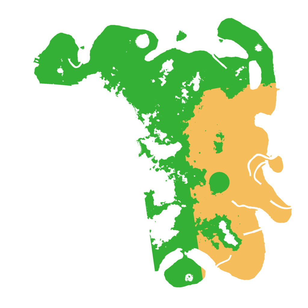Biome Rust Map: Procedural Map, Size: 4000, Seed: 437