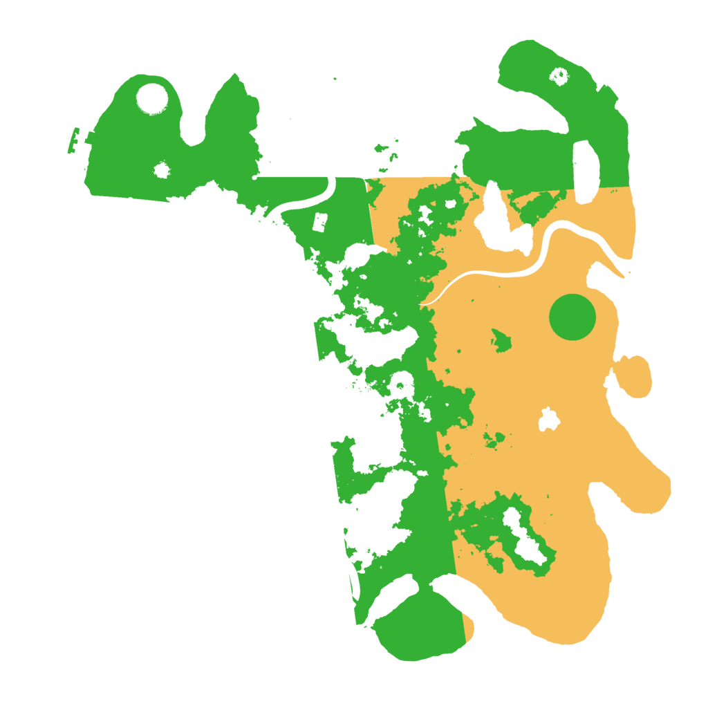 Biome Rust Map: Procedural Map, Size: 4000, Seed: 437