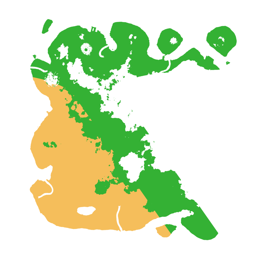 Biome Rust Map: Procedural Map, Size: 3500, Seed: 7658769