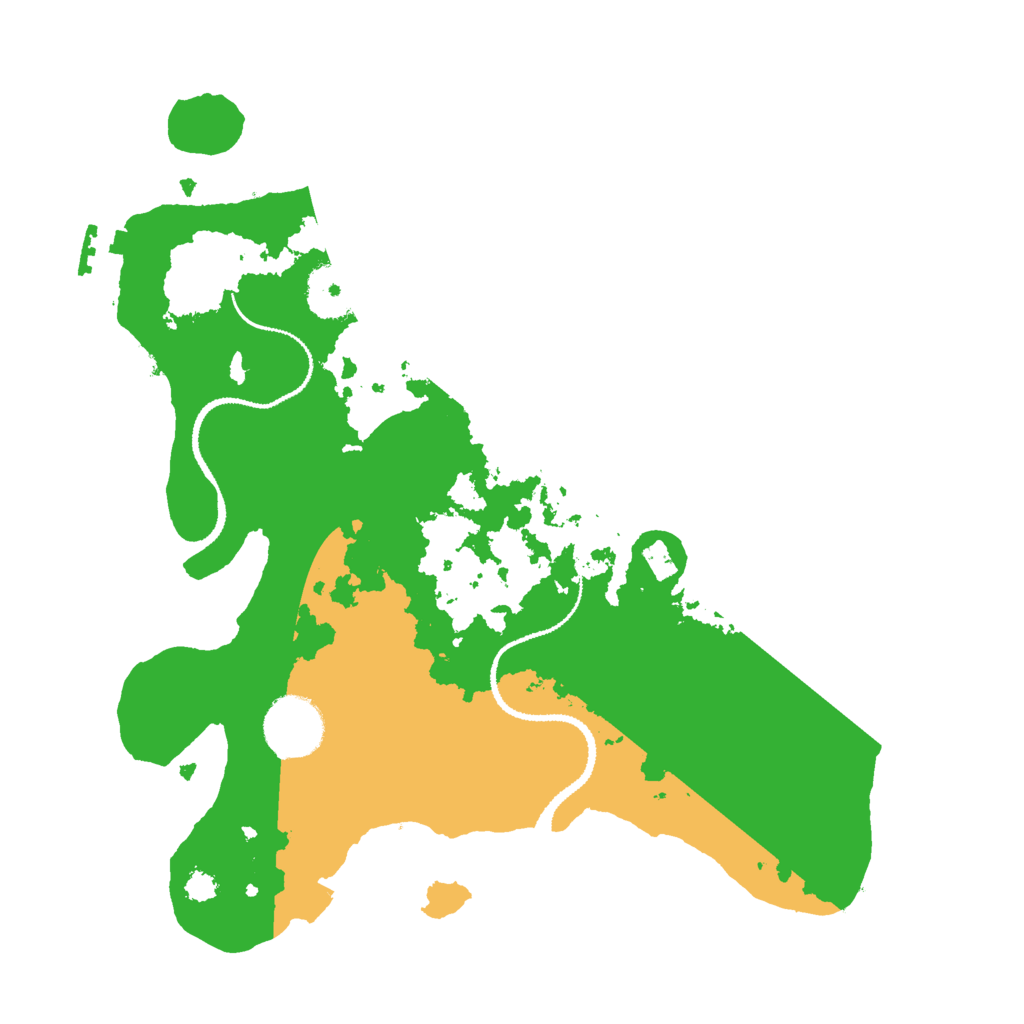 Biome Rust Map: Procedural Map, Size: 3000, Seed: 73910137