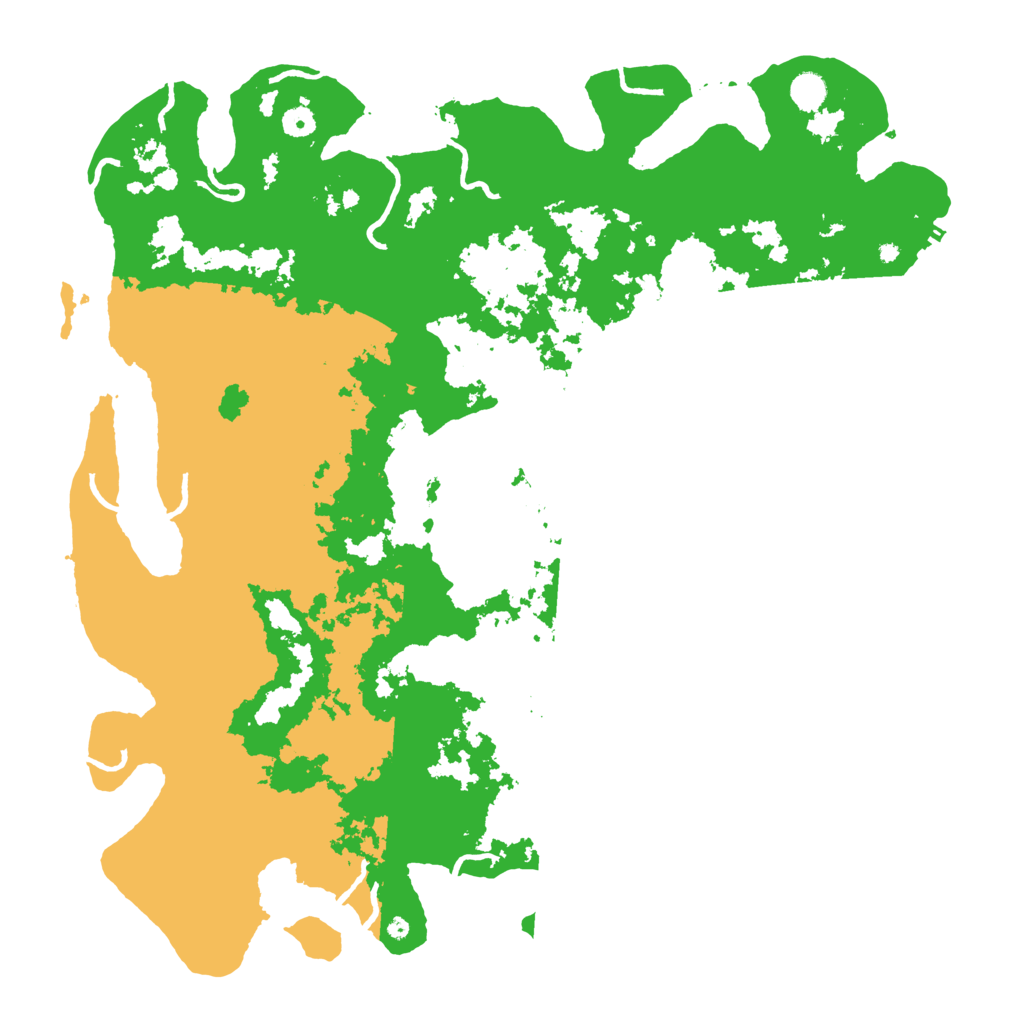 Biome Rust Map: Procedural Map, Size: 5000, Seed: 634224187
