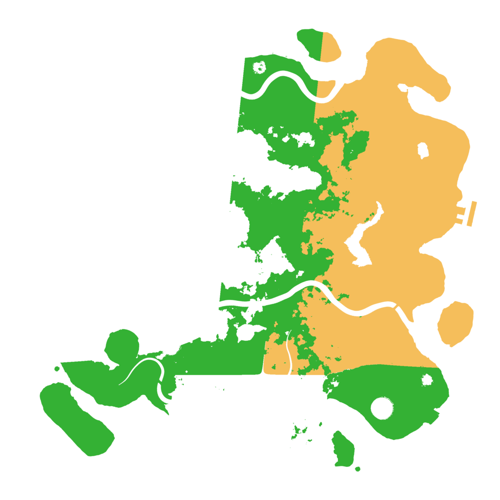 Biome Rust Map: Procedural Map, Size: 4000, Seed: 563