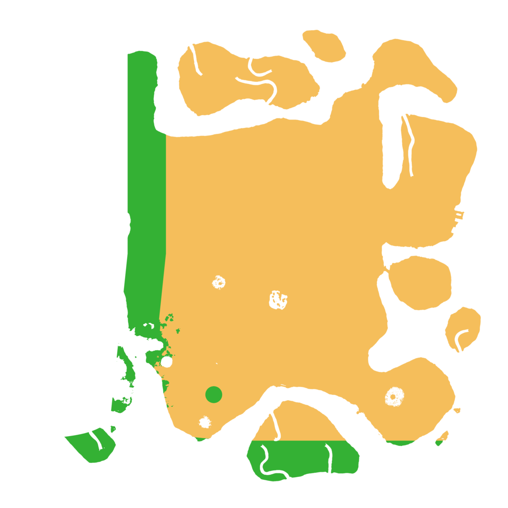 Biome Rust Map: Procedural Map, Size: 4000, Seed: 563