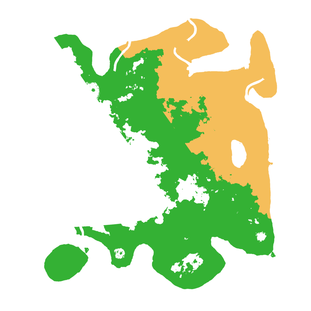Biome Rust Map: Procedural Map, Size: 3000, Seed: 245630