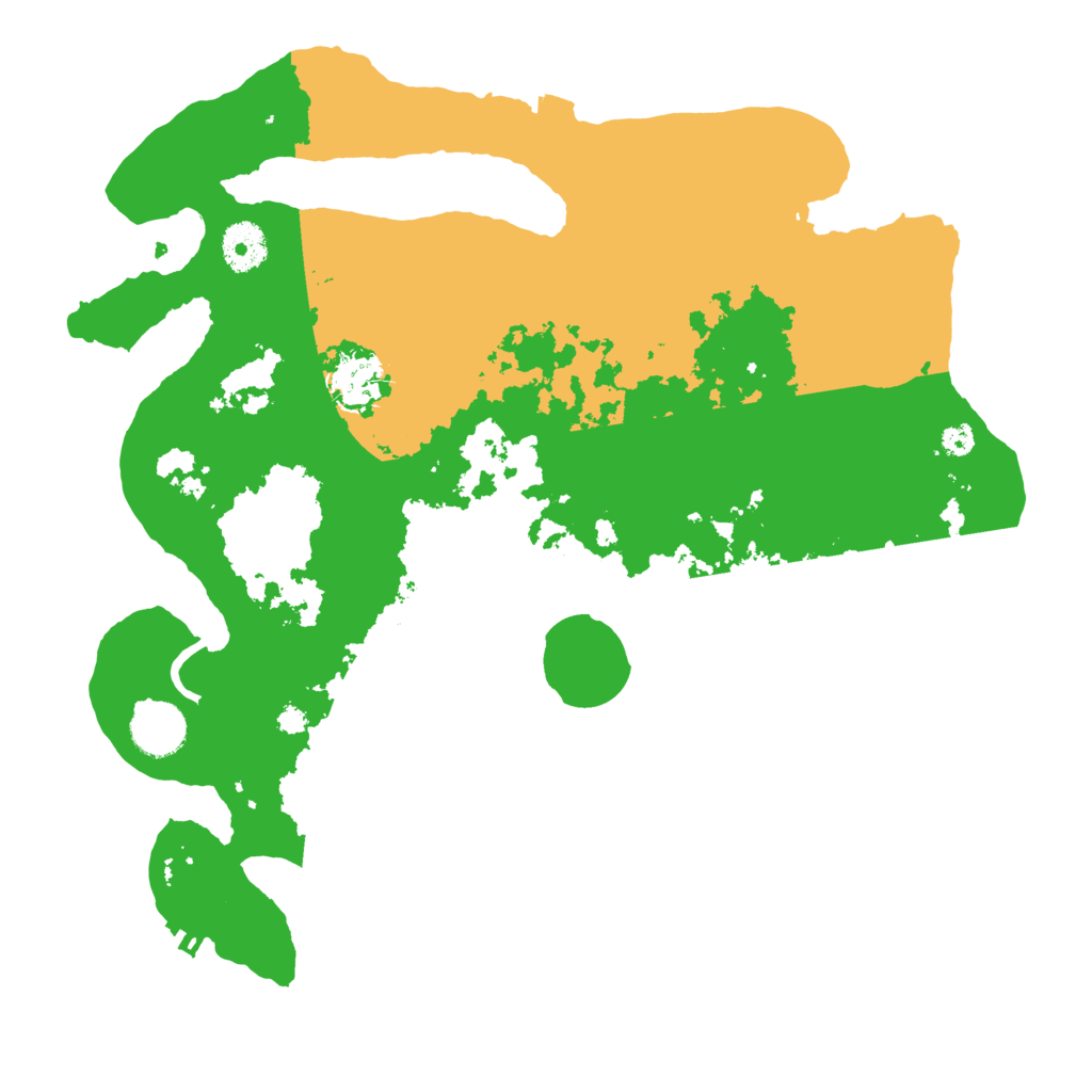 Biome Rust Map: Procedural Map, Size: 3500, Seed: 1831917995
