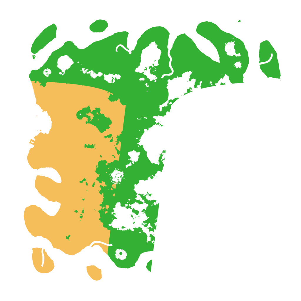 Biome Rust Map: Procedural Map, Size: 4000, Seed: 147391298