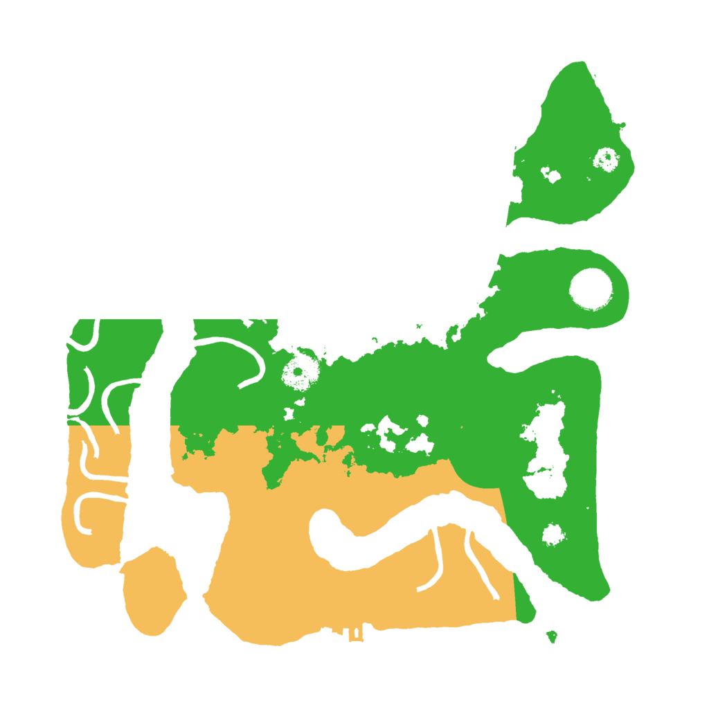 Biome Rust Map: Procedural Map, Size: 3000, Seed: 321146