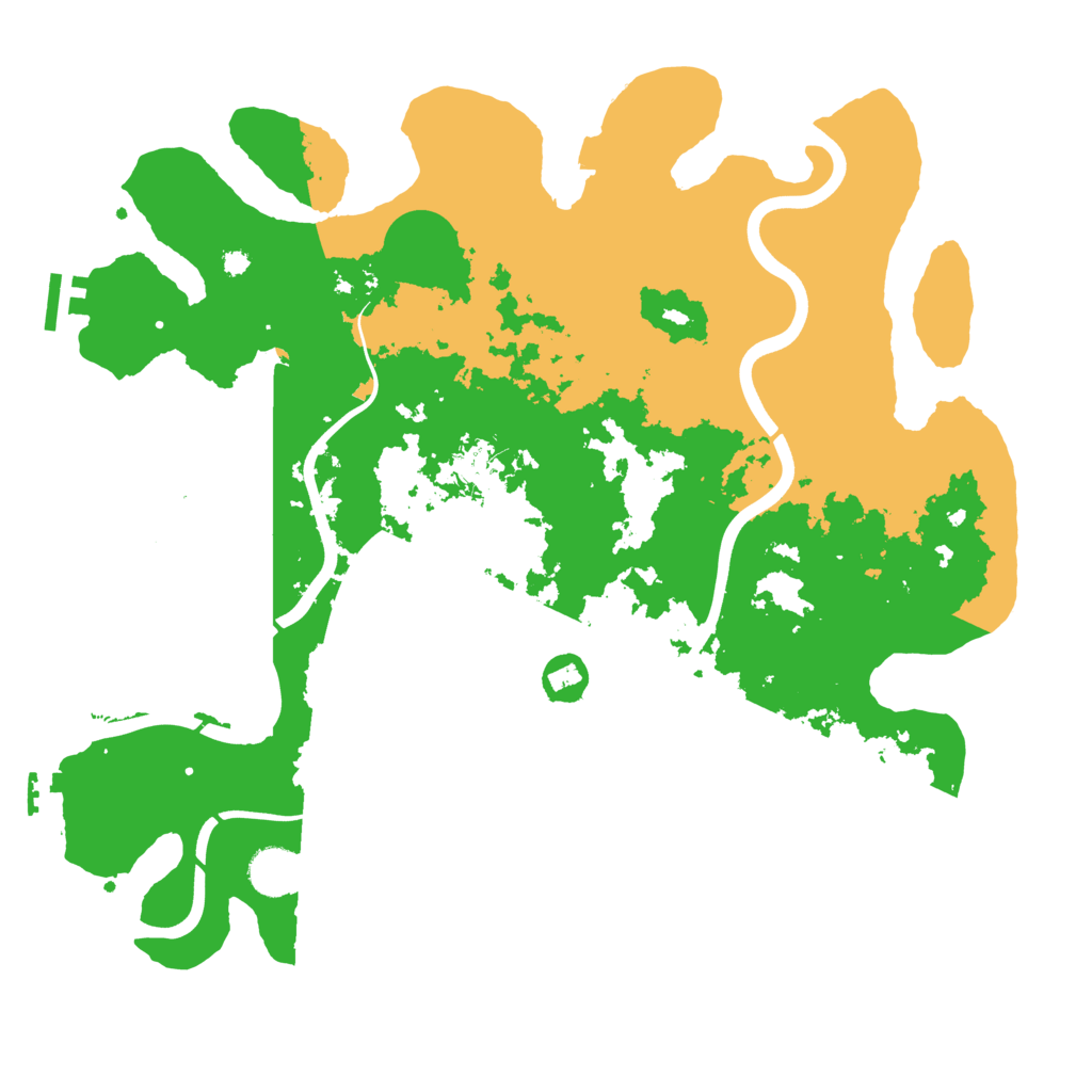 Biome Rust Map: Procedural Map, Size: 3850, Seed: 1718250244