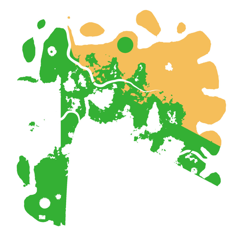 Biome Rust Map: Procedural Map, Size: 4000, Seed: 1253580809