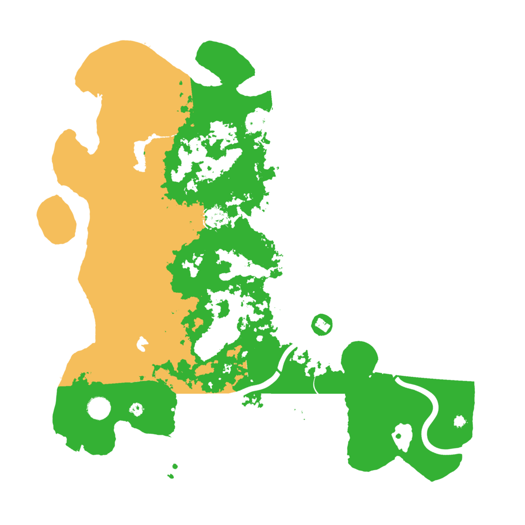 Biome Rust Map: Procedural Map, Size: 4000, Seed: 265461