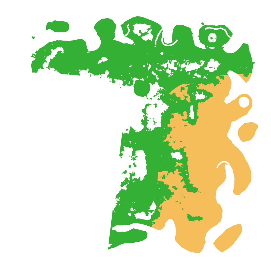 Biome Rust Map: Procedural Map, Size: 4500, Seed: 3255135