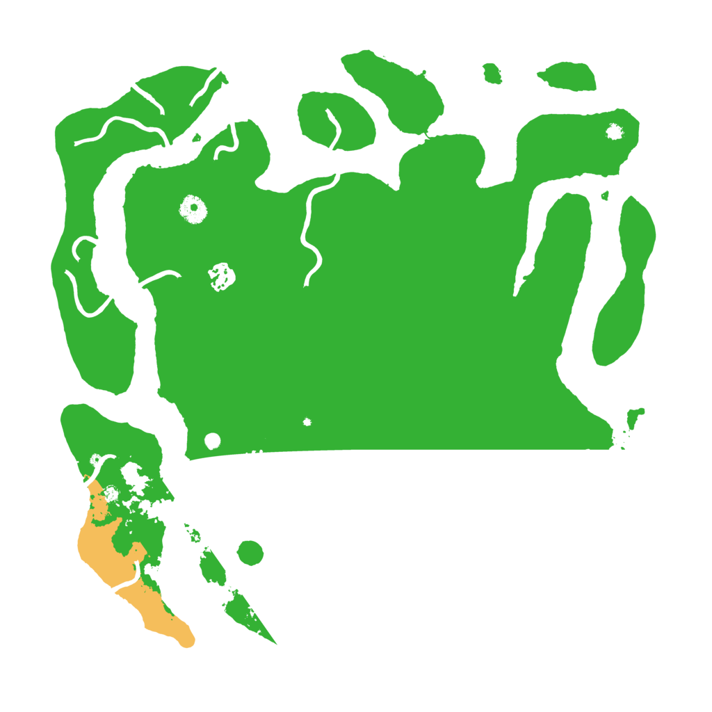 Biome Rust Map: Procedural Map, Size: 3950, Seed: 1670499295