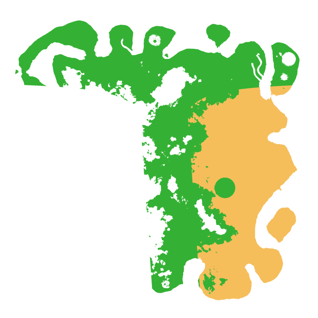 Biome Rust Map: Procedural Map, Size: 4100, Seed: 100