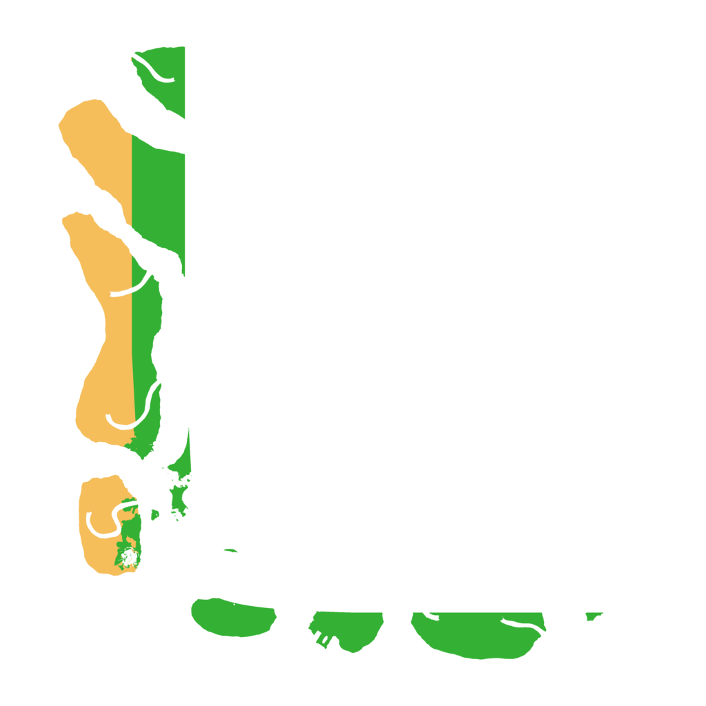 Biome Rust Map: Procedural Map, Size: 3600, Seed: 350670106