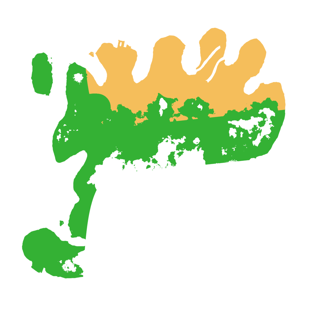 Biome Rust Map: Procedural Map, Size: 3000, Seed: 600766