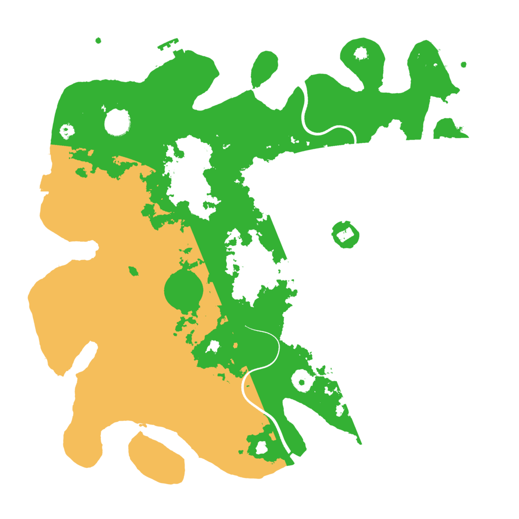 Biome Rust Map: Procedural Map, Size: 3600, Seed: 1639642194