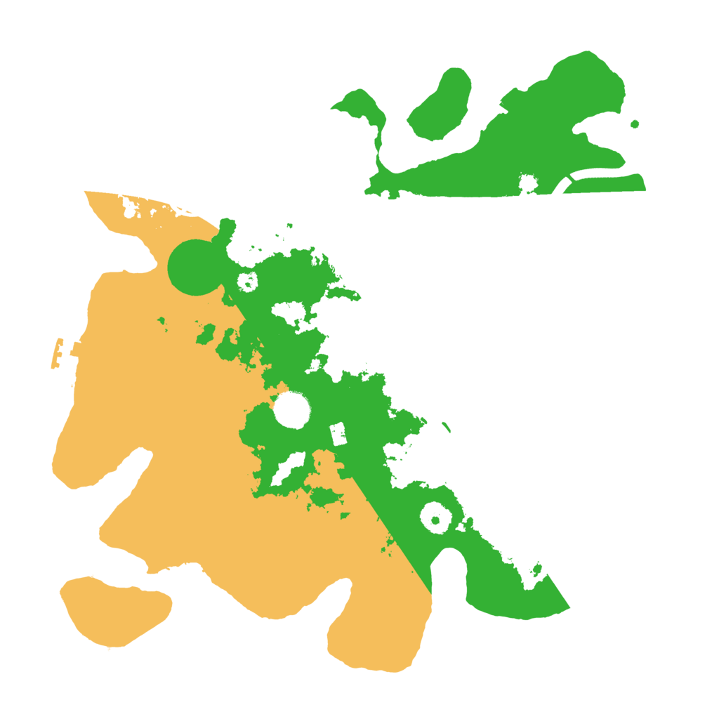 Biome Rust Map: Procedural Map, Size: 3500, Seed: 1691214647
