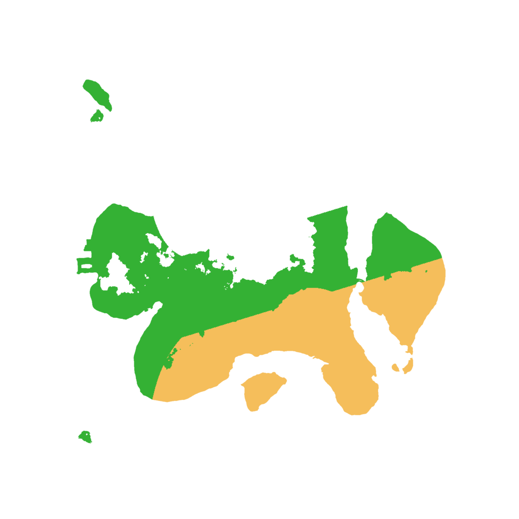 Biome Rust Map: Procedural Map, Size: 2000, Seed: 1450956074