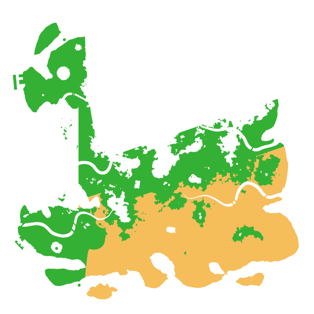 Biome Rust Map: Procedural Map, Size: 4250, Seed: 14281