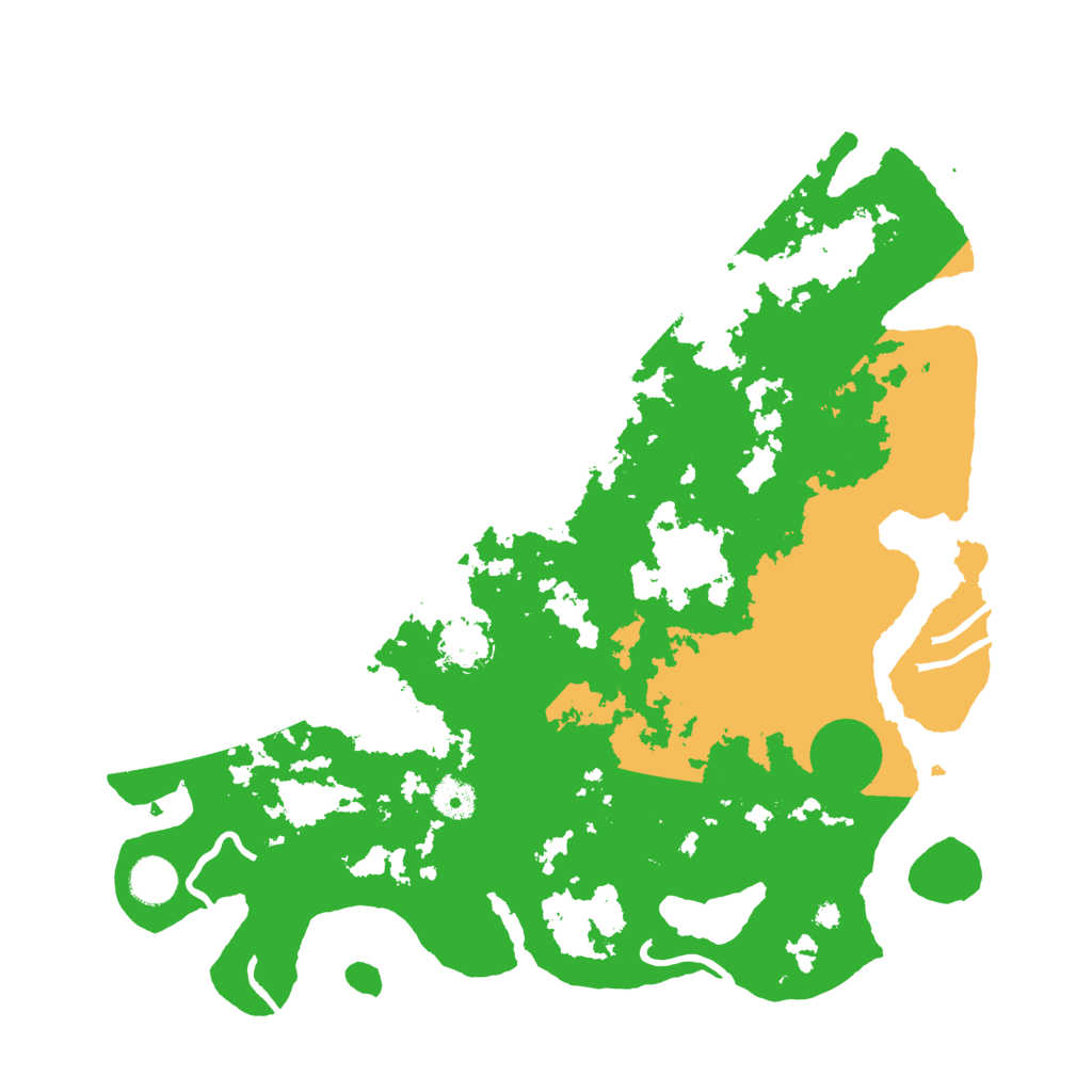 Biome Rust Map: Procedural Map, Size: 4000, Seed: 710830479