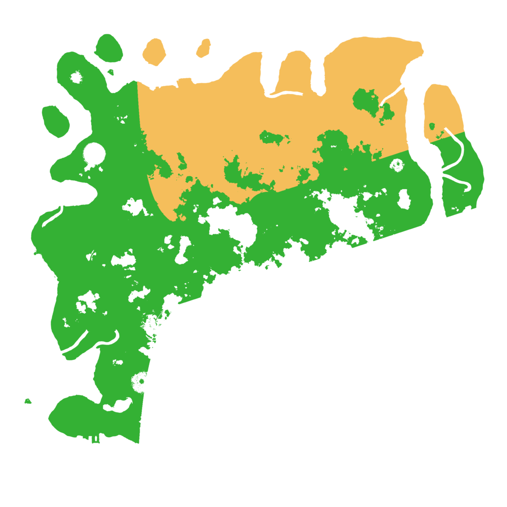 Biome Rust Map: Procedural Map, Size: 4000, Seed: 108919043