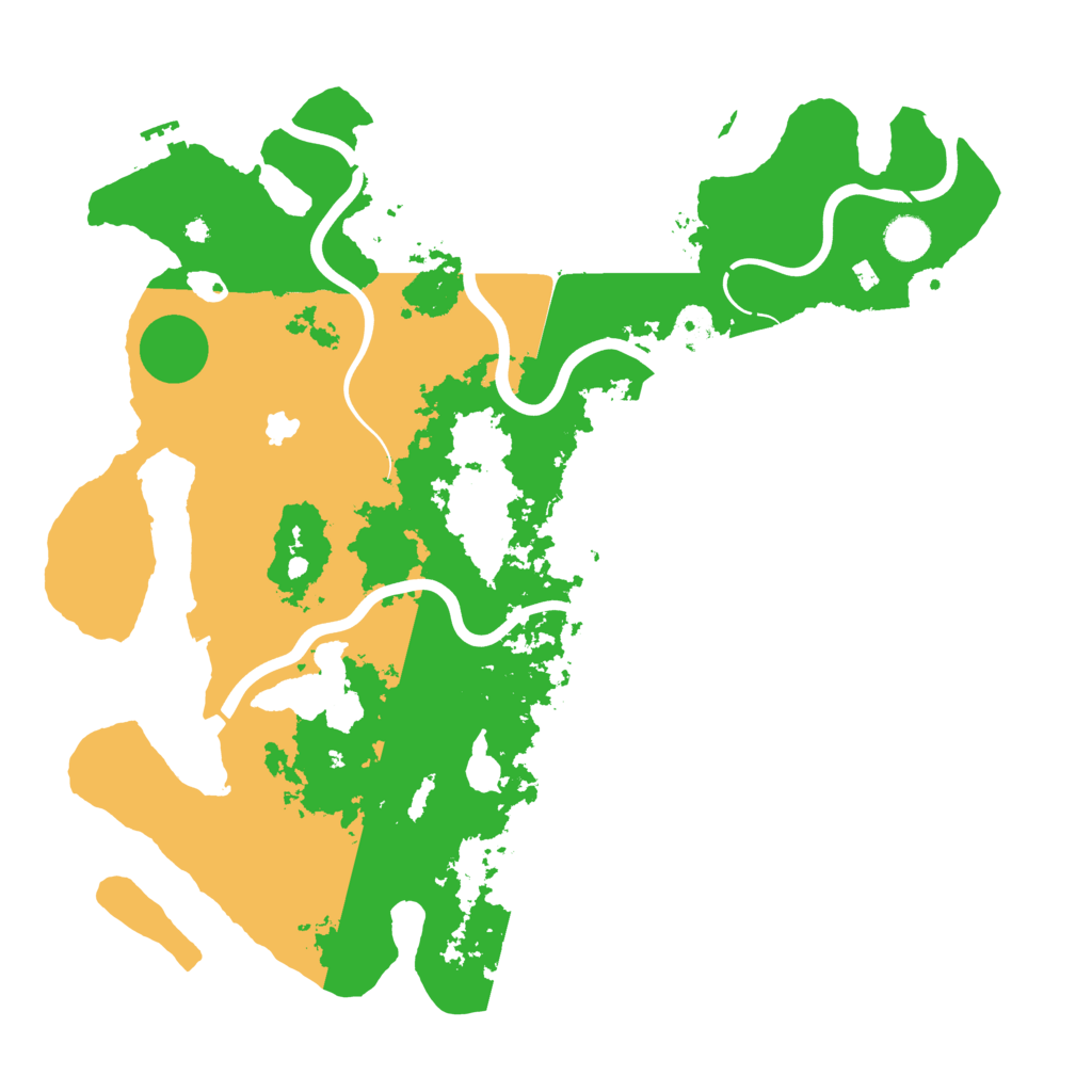 Biome Rust Map: Procedural Map, Size: 4200, Seed: 20200806